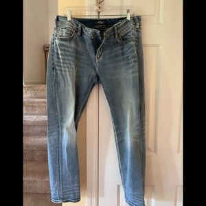 Silver jeans